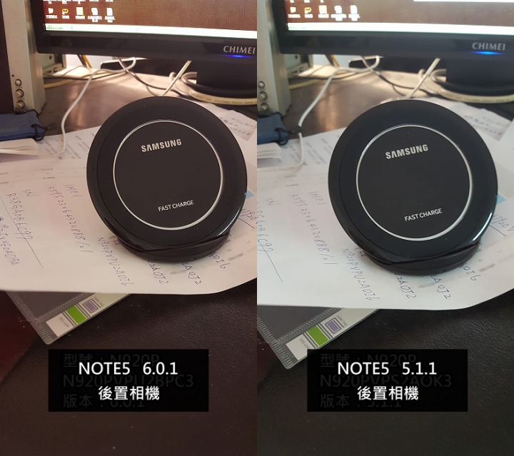 我的 NOTE5 6.0.1 相機 很慘？
