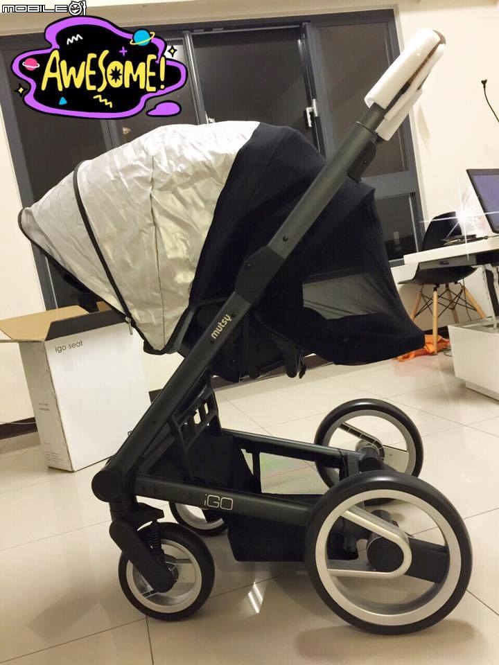 【開箱文】來自荷蘭的推車品牌 Mutsy IGO