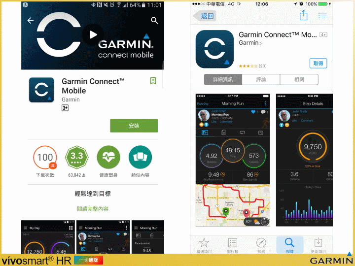 【體驗開箱】運動健身與行動支付結合一環的 Garmin vivosmart HR 一卡通版 輕巧試用