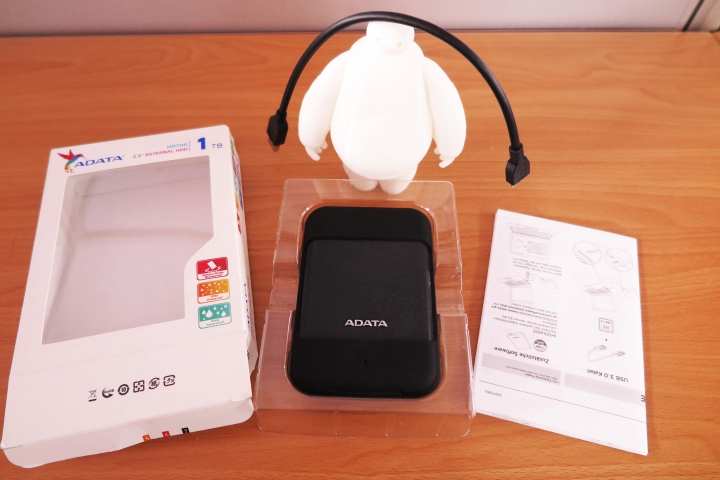 ADATA威剛 HD700 IP56三防隨身硬碟開箱+心得