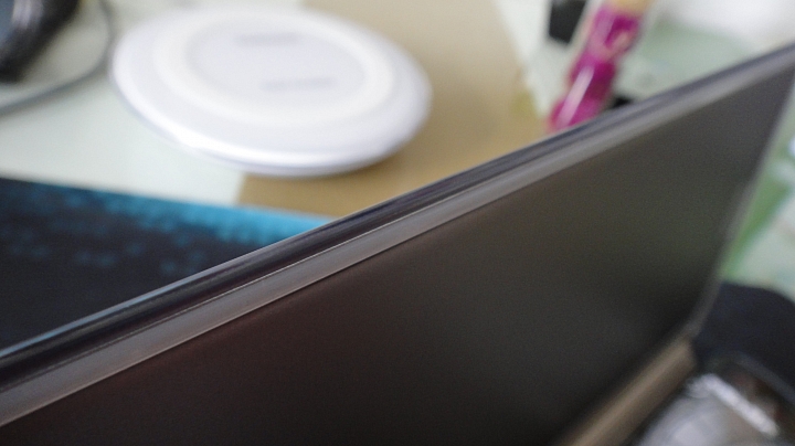 分享NOTE7 全透視感應皮套 + 原廠螢幕保護貼