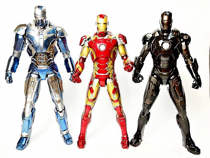 【開箱】HotToys 12吋 鋼鐵人Mark 40(Shotgun) 開箱文