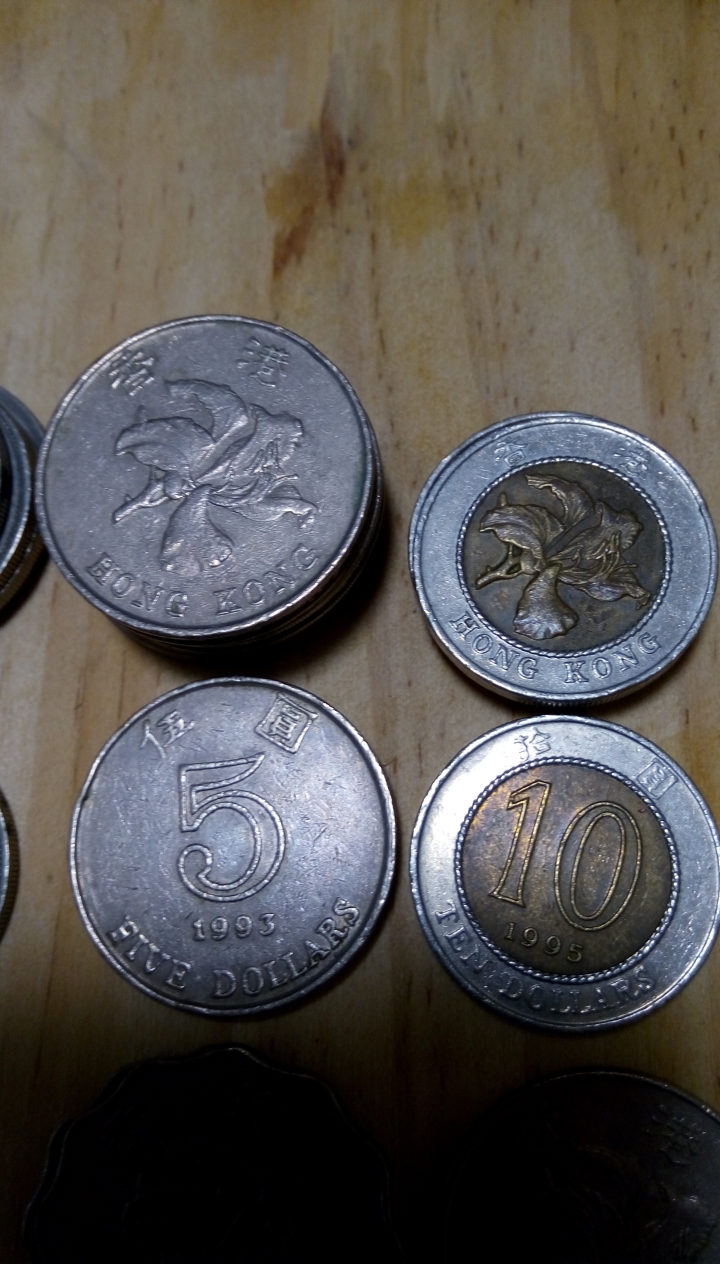 請教以下圖片 港幣( 硬幣 )是否 流通？