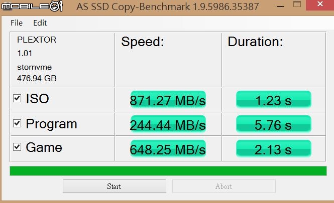 [開箱]Plextor PCI-E SSD M8peY  512GB  NVMe