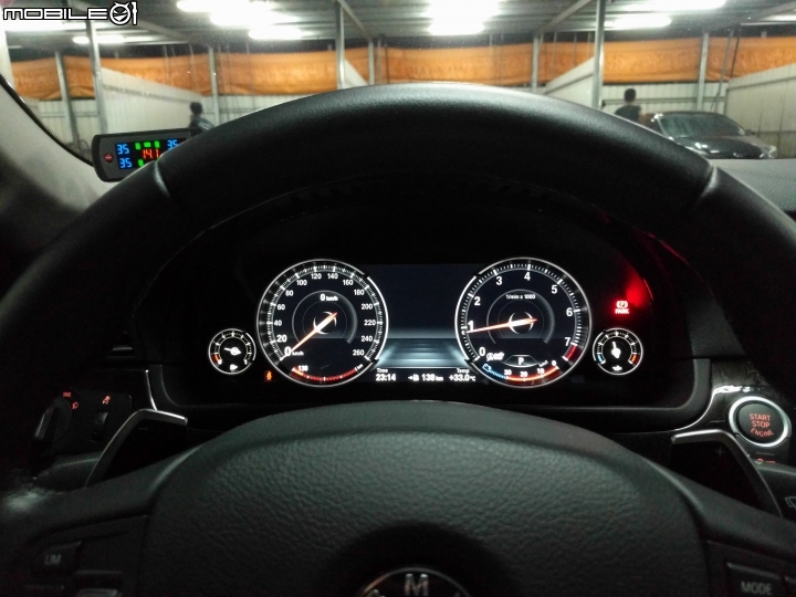 BMW F10 520i 視覺系升級紀錄 ( Rays G27 + PSS + NBT + 全液晶 + KW v3 + M-tech )