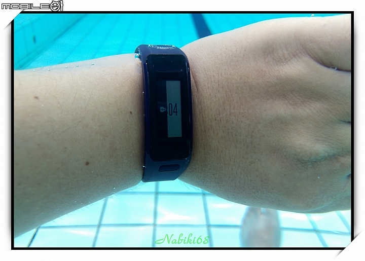 [體驗文] Garmin vivosmart HR(一卡通版) 胖儒艮的水中體驗