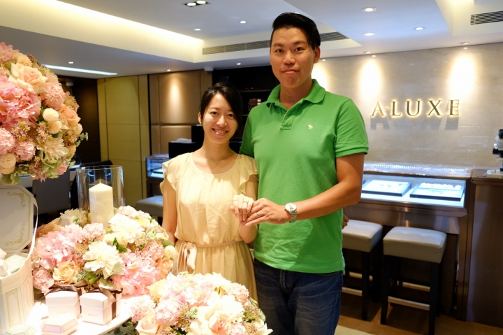 我們的婚戒挑選之旅-A-LUXE亞立詩鑽石分享