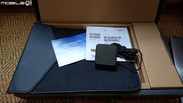 [首發] ASUS ZenBook UX330UA金屬灰開箱 方便攜帶的輕薄筆電