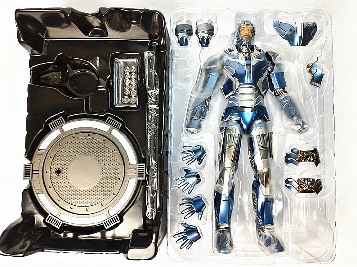 【開箱】HotToys 12吋 鋼鐵人Mark 40(Shotgun) 開箱文