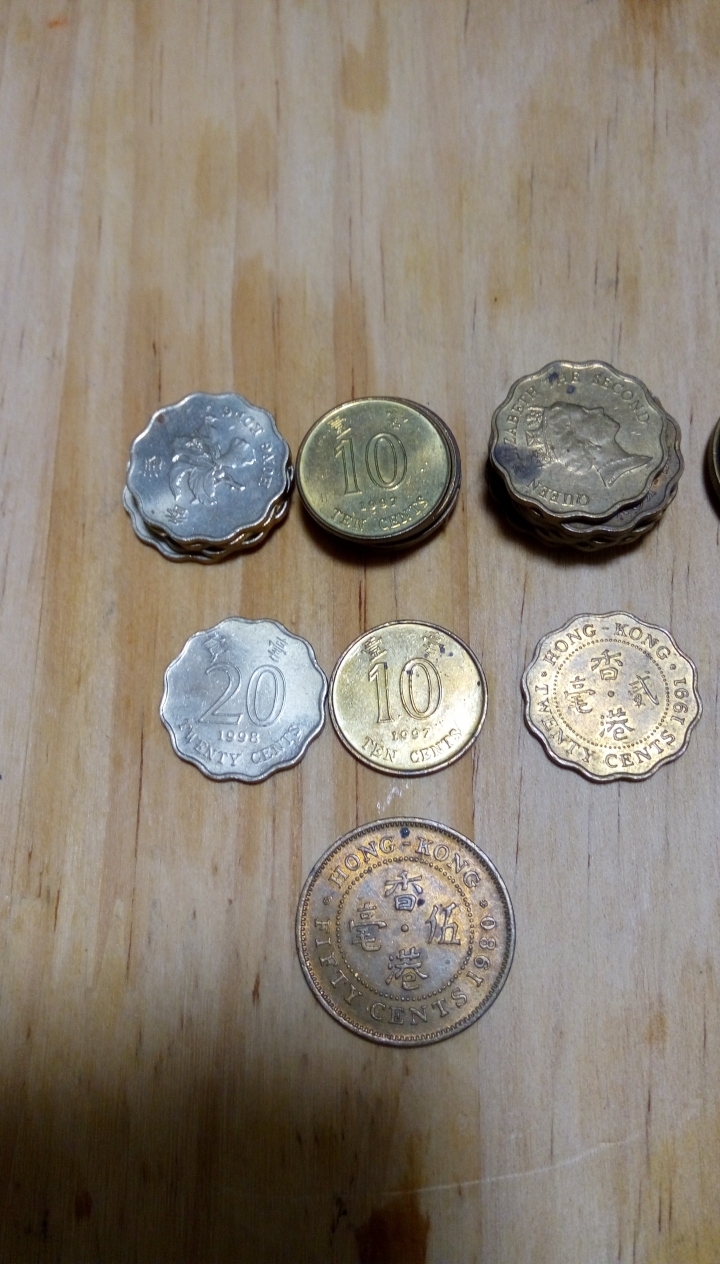 請教以下圖片 港幣( 硬幣 )是否 流通？