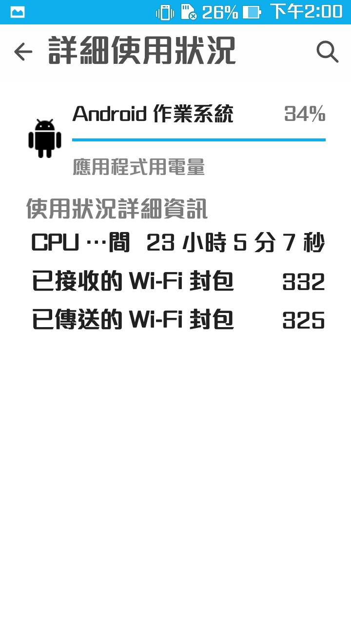 zenfone 2 電池異常耗電 說是用噴的都不為過 Android 作業系統(兇手)