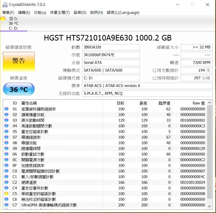 華碩GL552VW硬碟出現問題
