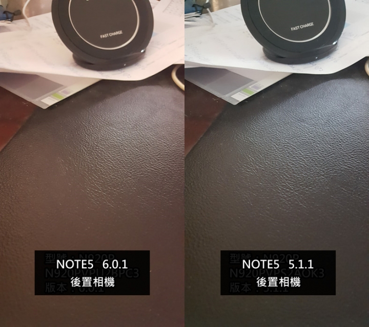 我的 NOTE5 6.0.1 相機 很慘？