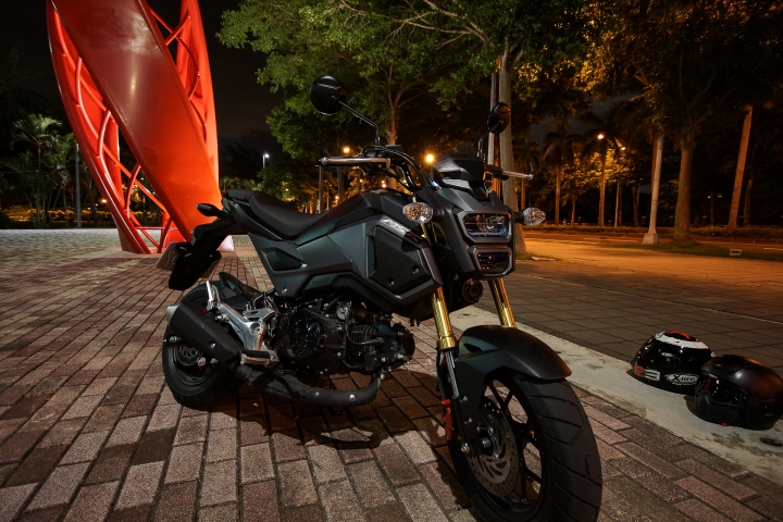 Honda MSX 125 SF 黑+黃 簡易開箱