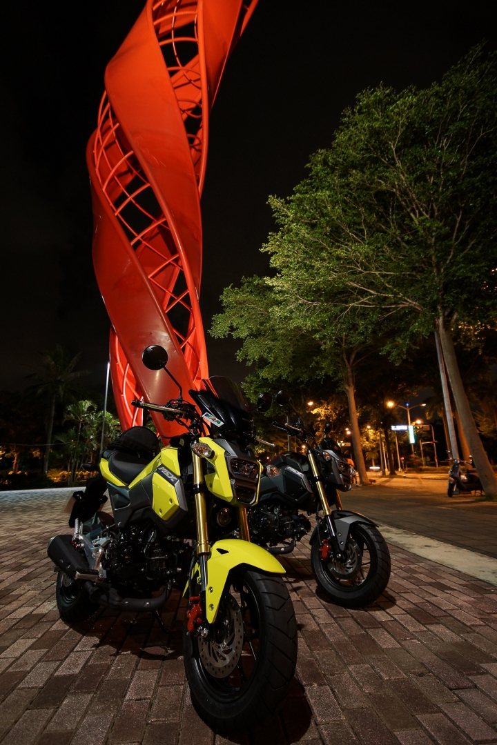 Honda MSX 125 SF 黑+黃 簡易開箱