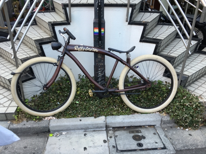 2016.05東京街頭腳踏車分享