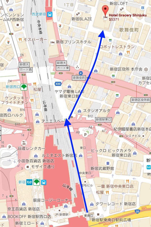 [遊記]2016行程失控的東京之旅第一天(2016/6/27)