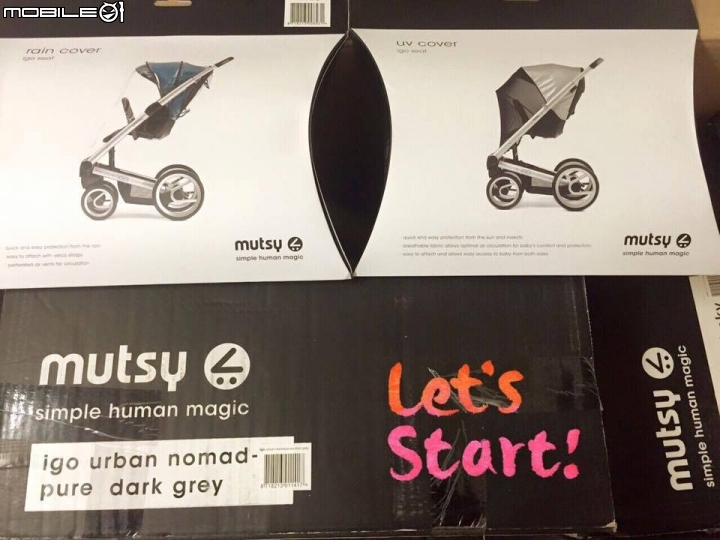 【開箱文】來自荷蘭的推車品牌 Mutsy IGO