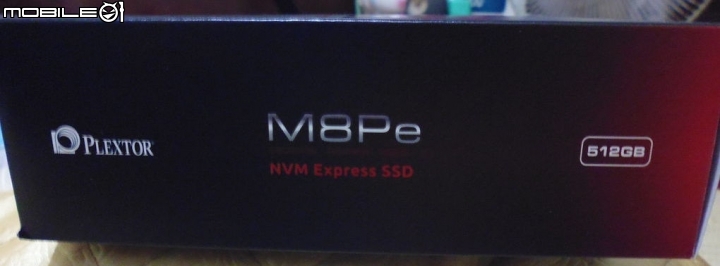[開箱]Plextor PCI-E SSD M8peY  512GB  NVMe