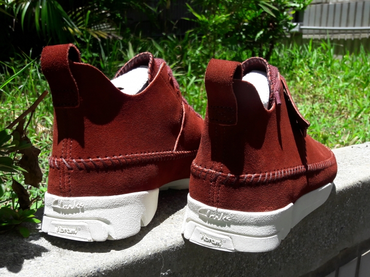 【開箱分享】買不完的 Clarks Trigenic Flex 深棕紅 新色分享