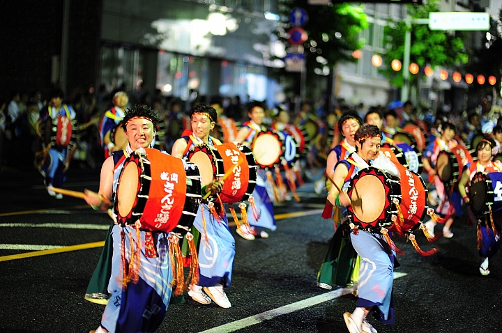 2016日本東北夏日祭典。岩手縣_盛岡_三颯舞祭SANSA