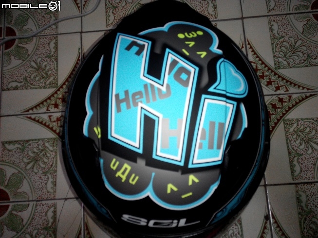 [開箱]SOL SF-2 HELLO 消光黑/藍