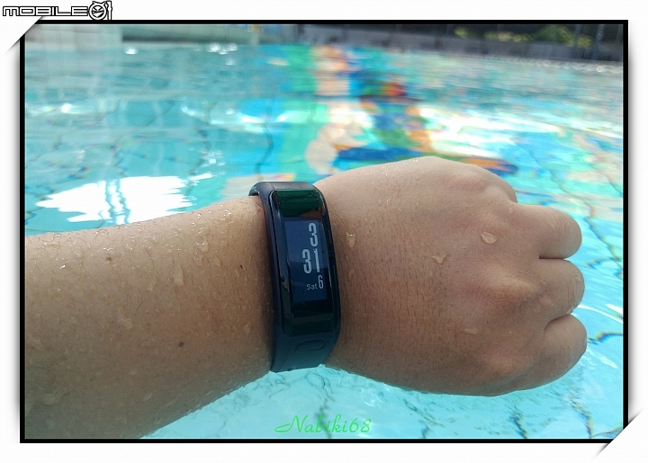 [體驗文] Garmin vivosmart HR(一卡通版) 胖儒艮的水中體驗