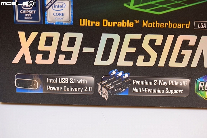 Core i7 6900K + 技嘉 X99-Designare EX 開箱