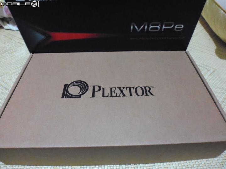 [開箱]Plextor PCI-E SSD M8peY  512GB  NVMe