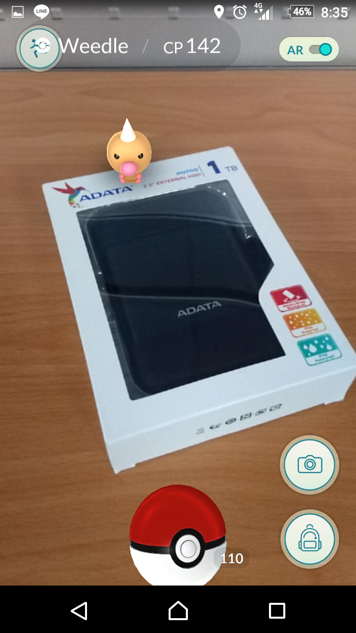 ADATA威剛 HD700 IP56三防隨身硬碟開箱+心得