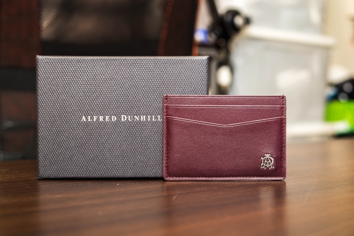 【開箱】Alfred Dunhill 真皮卡片夾