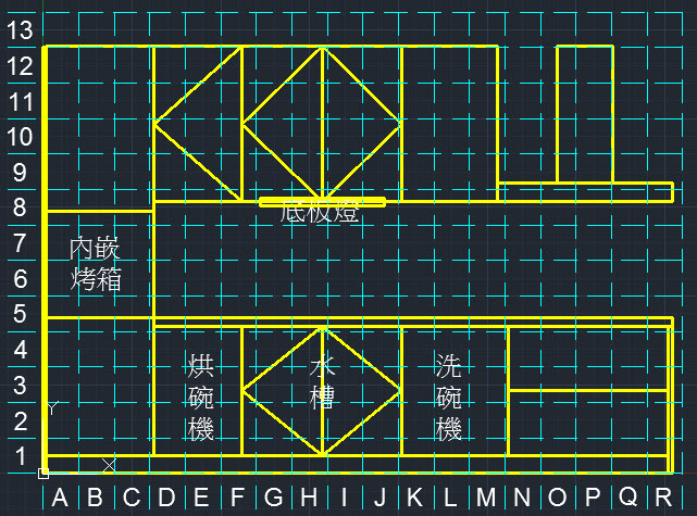 請教廚房插座位置