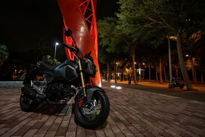 Honda MSX 125 SF 黑+黃 簡易開箱