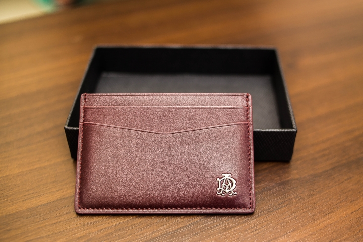 【開箱】Alfred Dunhill 真皮卡片夾