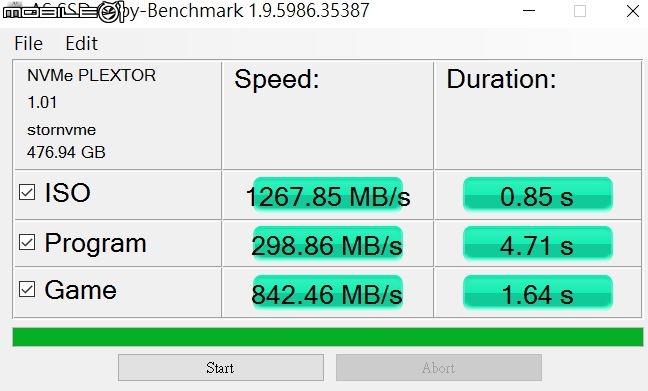 [開箱]Plextor PCI-E SSD M8peY  512GB  NVMe