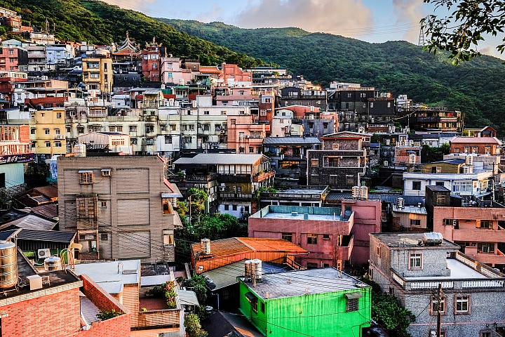 九份與富士Xpro1的山海戀