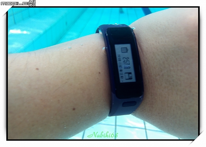 [體驗文] Garmin vivosmart HR(一卡通版) 胖儒艮的水中體驗