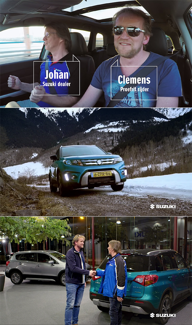 Suzuki Vitara海外趣味廣告