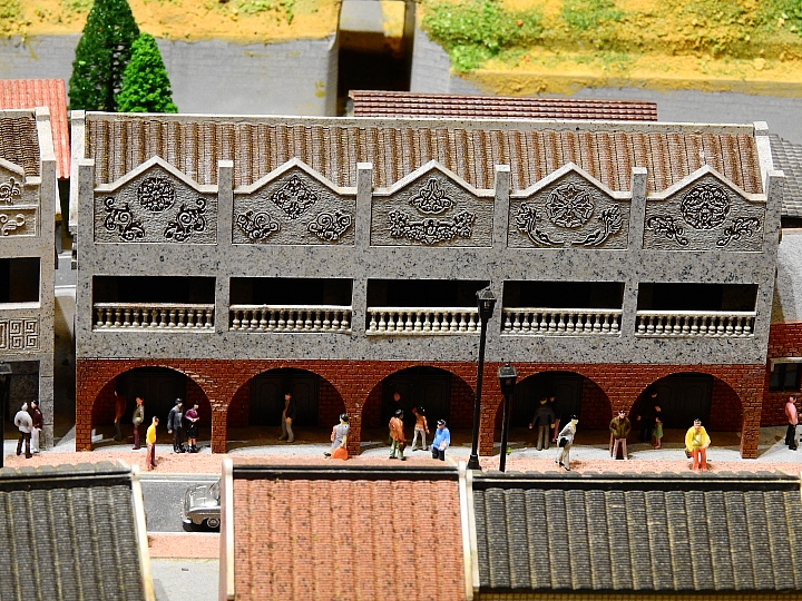 Nikon P900記錄哈瑪星台灣鐵道館HO(1:87)規台灣鐵道場景總長1083公里，模型鐵道總長2公里實景。