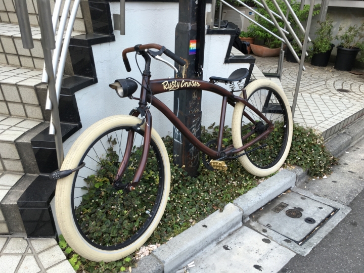 2016.05東京街頭腳踏車分享