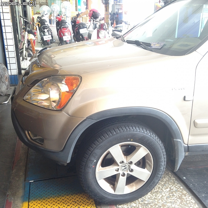 固特異EFG SUV試胎活動分享(老車CR-V II)