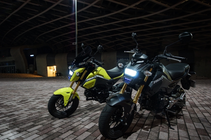 Honda MSX 125 SF 黑+黃 簡易開箱