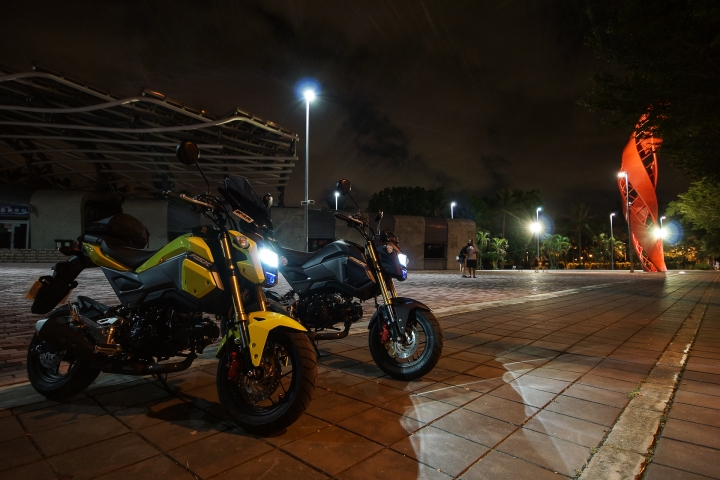 Honda MSX 125 SF 黑+黃 簡易開箱