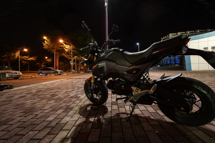 Honda MSX 125 SF 黑+黃 簡易開箱