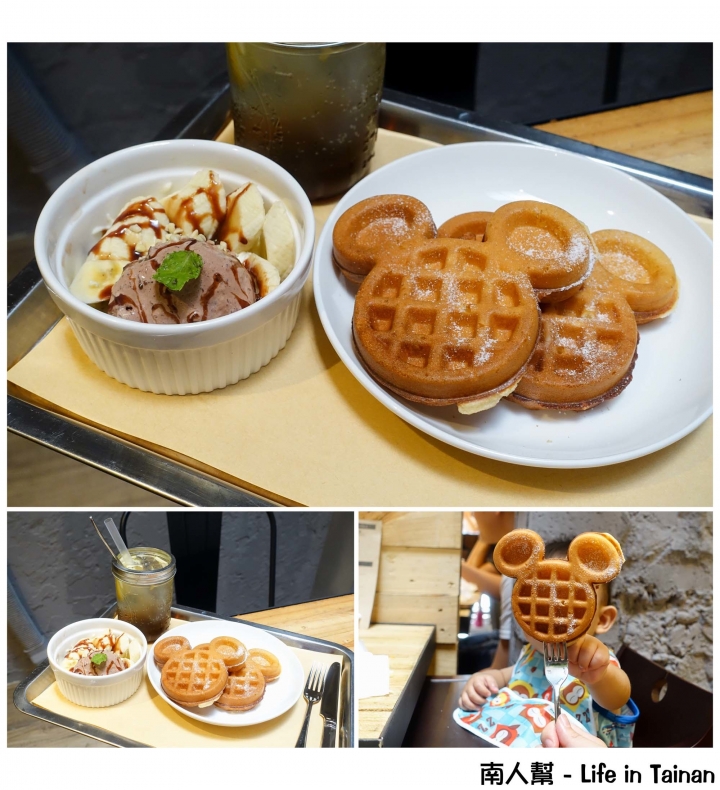 【台南市東區-美食】軟Q鬆餅夾著多汁雞排吃，創意新吃法~~鬆餅拾陸號Waffle16(成大商圈)