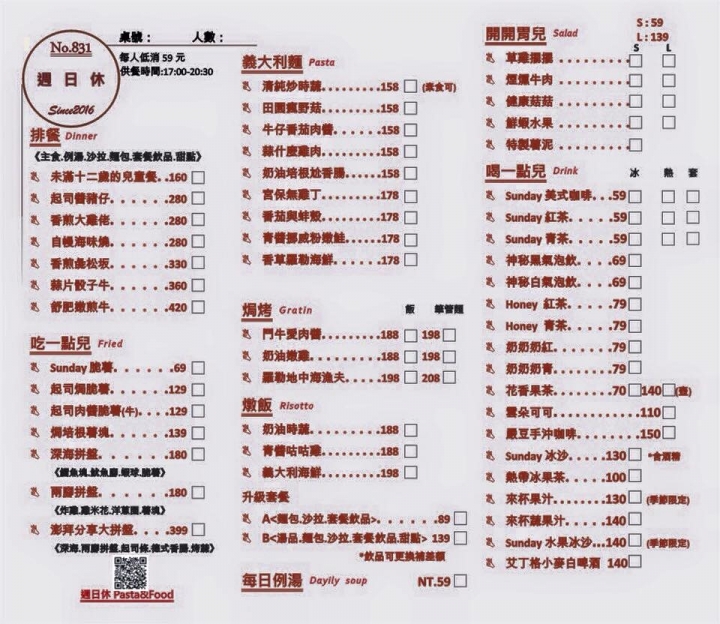 【食記】高雄☼楠梓  週日休Pasta&food**工業風輕食餐廳**
