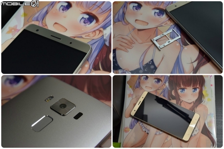 性能旗艦ASUS ZenFone 3 Deluxe(6G/64G)冰河銀 開箱