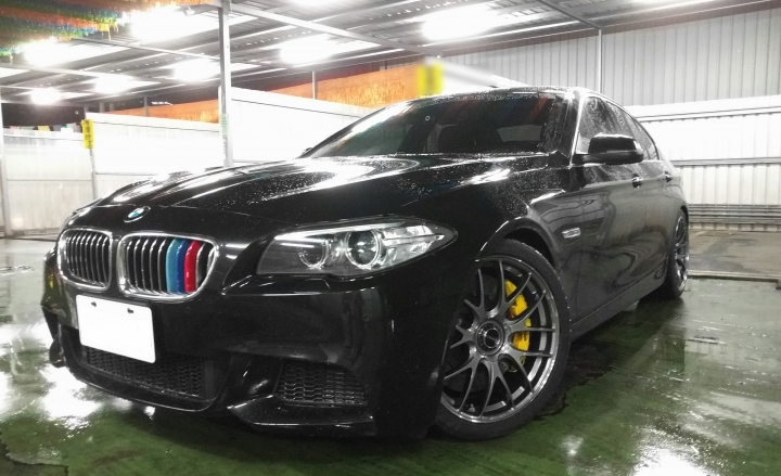 BMW F10 520i 視覺系升級紀錄 ( Rays G27 + PSS + NBT + 全液晶 + KW v3 + M-tech )