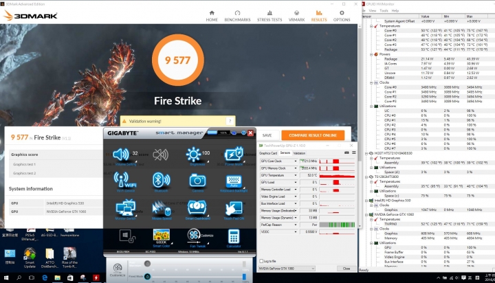 GIGABYTE P55W V6 更多的效能測試分享