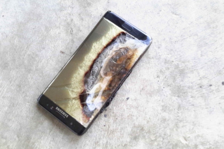 澳洲NOTE 7自燃